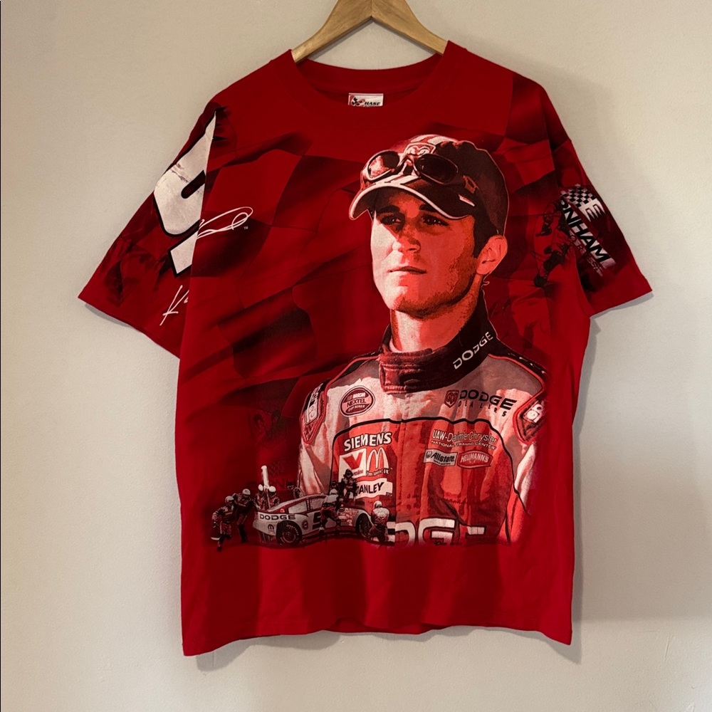 Vintage Kasey Kahne Nascar T-Shirt / Large / AOP